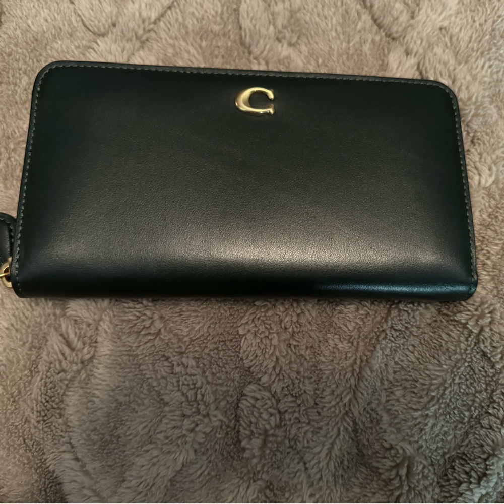 Coach Accordion Zip Wallet